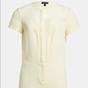 BNWT - Topshop Cream Romper